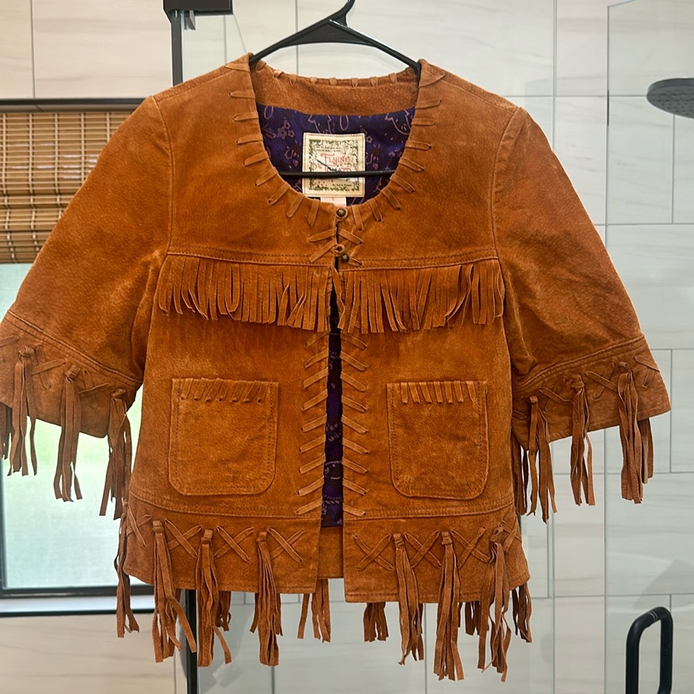 Like new Suede Top